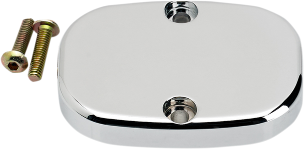 JOKER MACHINE Master Cylinder Cover - Smooth - Chrome - FL 08-010C