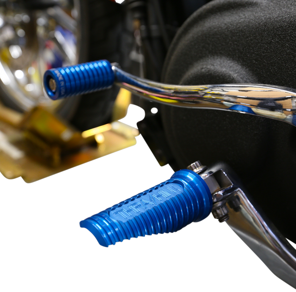 THRASHIN SUPPLY CO. Canyon Footpegs - Blue - Dyna TSC-2018-4-D