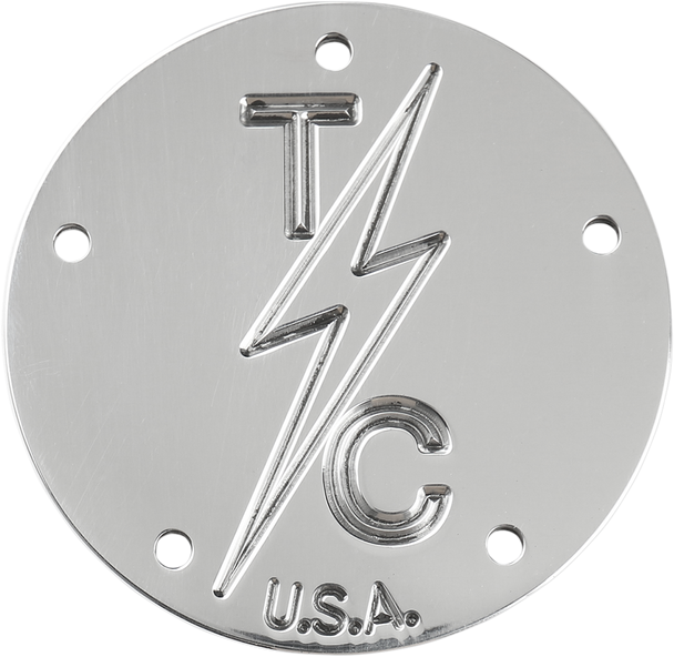 THRASHIN SUPPLY CO. Point Cover - Classic - Polished - Twin Cam TSC-3025-2