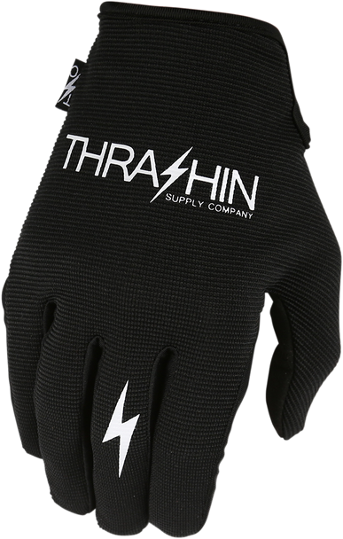 THRASHIN SUPPLY CO. Stealth Gloves - Black - Medium SV1-01-09