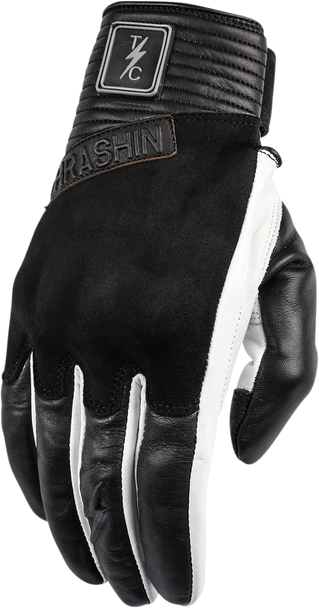 THRASHIN SUPPLY CO. Boxer Gloves - White - Small TBG-00-08