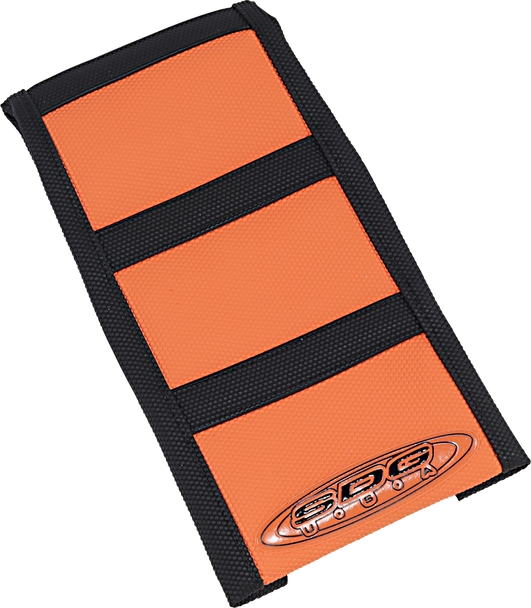 SDG 6-Ribbed Seat Cover - Orange/Black - SXF 95940KOK