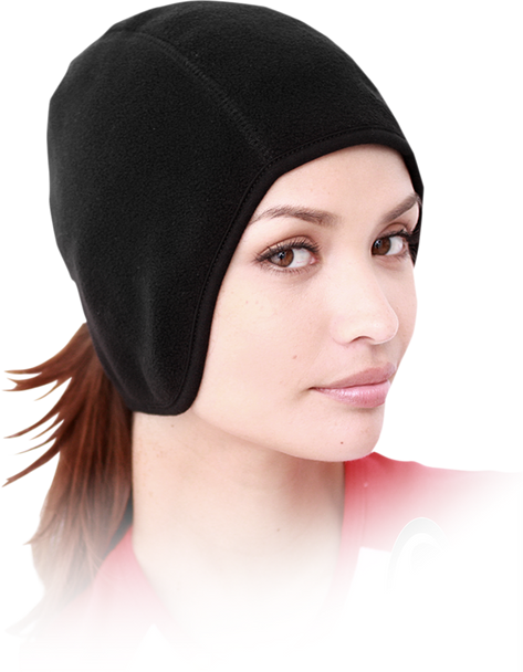 SCHAMPA & DIRT SKINS Fleece Ponytail Skullcap SKLCP001-2