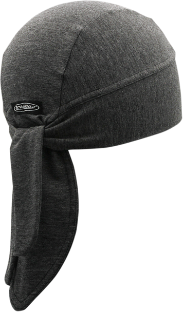 SCHAMPA & DIRT SKINS Wide Band Headwrap - Dark Gray BNDNA004-02
