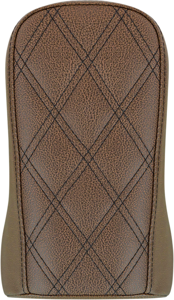 SADDLEMEN Sport Renegade Pillion Pad - Lattice Stitched - Brown 818-29-022BLS