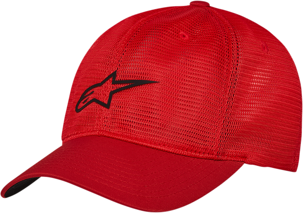 ALPINESTARS Flow Mesh Hat - Red- Large/XL 12118100630LXL