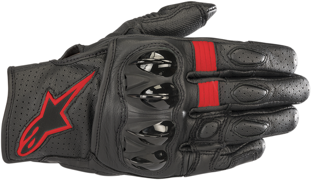 ALPINESTARS Celer V2 Gloves - Black/Red - 2XL 3567018-1030-2X