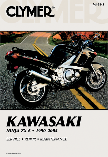 CLYMER Manual - Kawasaki ZX-6D/E M468-2