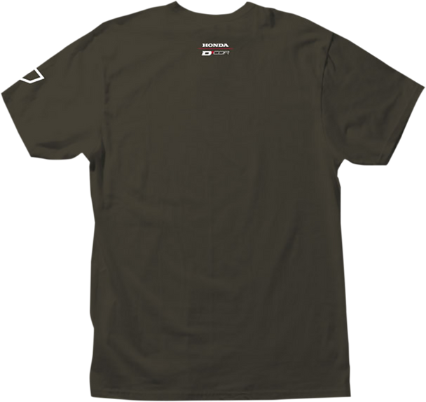D'COR VISUALS Honda Wing 2 T-Shirt - Black - Medium 80-116-2