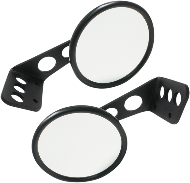 JOKER MACHINE CAN-AM Maverick X3 - 5" Round Convex Mirror - Black 61-301-1