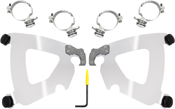 MEMPHIS SHADES Road Warrior Trigger-Lock Mounting Kit - Black - XL MEB2059