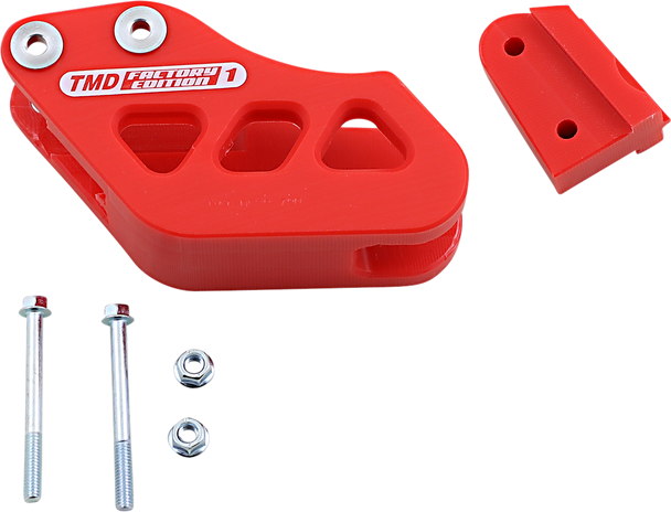 T.M. DESIGNWORKS Chain Guide - Gas Gas - Red RCG-GGM-RD