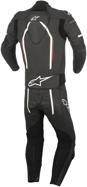 ALPINESTARS Motegi v2 2-Piece Leather Suit - Black/White/Red - US 40 / EU 50 3161017-123-50