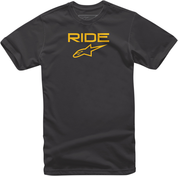 ALPINESTARS Ride 2.0 T-Shirt - Black/Yellow - 2XL 10387200010502X