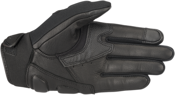 ALPINESTARS Faster Gloves - Black/Black - Medium 3567618-1100-M
