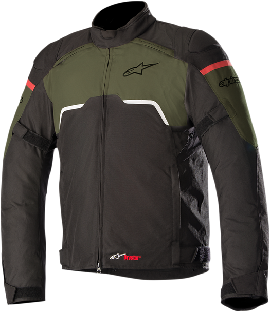 ALPINESTARS Hyper Drystar® Jacket - Black/Green - 2XL 3204718-1608-2X