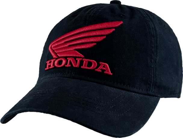 HONDA APPAREL Honda Ballcap Hat - Black NP21A-H1831