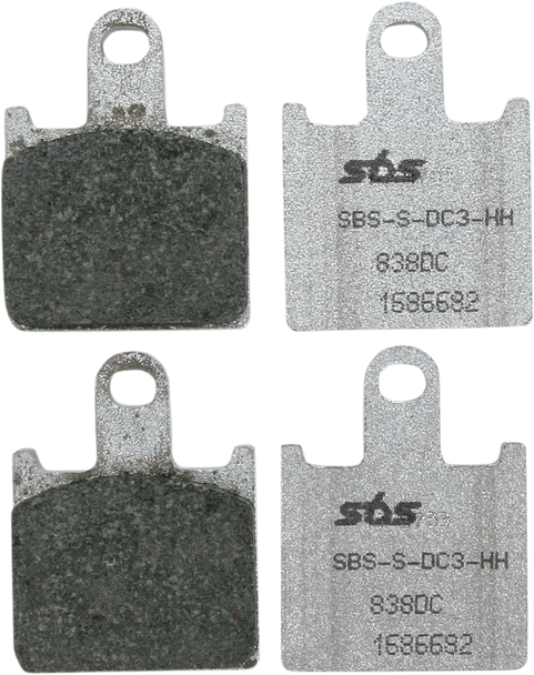SBS Dual Carbon Brake Pads - ZX-14R 838DC