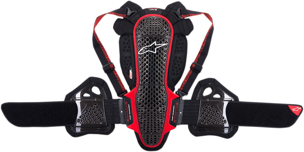 ALPINESTARS Nucleon KR-3 Back Protector - Black/Red - XL 6504718-13-XL