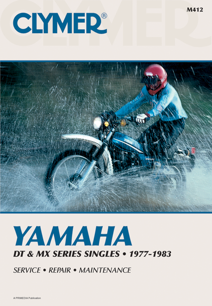 CLYMER Manual - Yamaha DT/MX M412