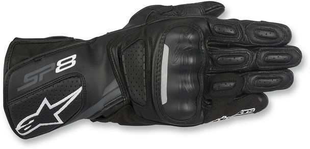 ALPINESTARS SP-8 V2 Gloves - Black/Gray - 2XL 3558317-111-2X