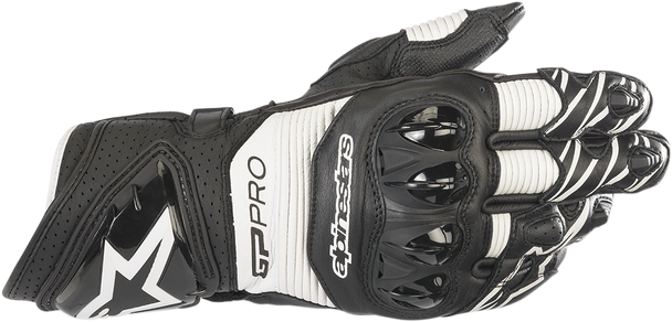 ALPINESTARS GP Pro R3 Gloves - Black /White - Small 3556719-12-S