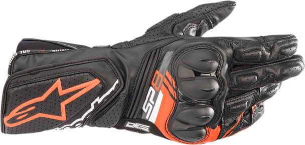 ALPINESTARS SP-8 V3 Gloves - Black/Red - 3XL 3558321-1030-3X