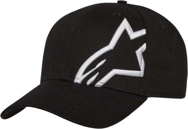 ALPINESTARS Corporate Snap 2 Hat - Black/White - One Size 1211810091020OS