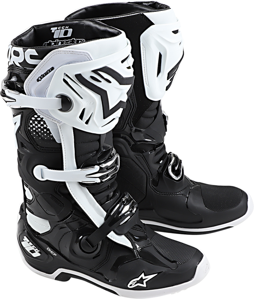 ALPINESTARS Tech 10 Boots - Black/White - US 14 2010020-12-14