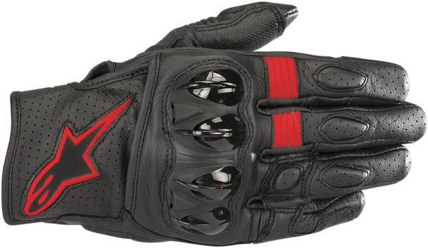 ALPINESTARS Celer V2 Gloves - Black/Red - Small 3567018-1030-S
