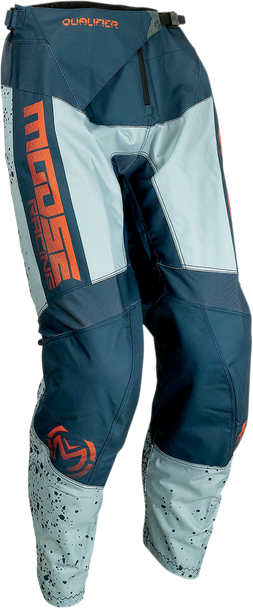 MOOSE RACING Qualifier Pants - Gray/Orange - 38 2901-9628