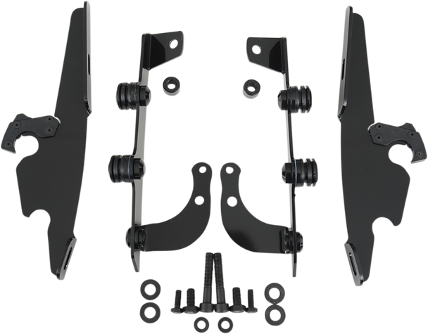 MEMPHIS SHADES Batwing Trigger Lock Mounting Kit - VT750 Phantom - Black MEK1955