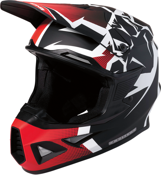 MOOSE RACING F.I. Helmet - Agroid - MIPS - Red/Black - Medium 0110-6693