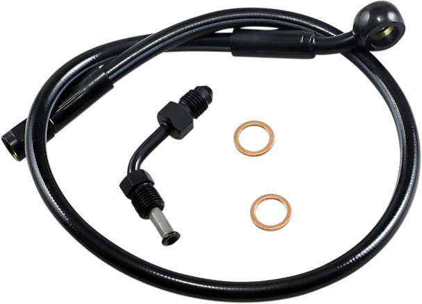 MAGNUM Brake Line - Upper with Adapter - Black SBB1501-20