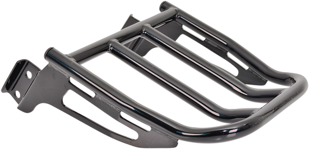 MOTHERWELL 2-Up Backrest Luggage Rack - Gloss Black MWL-165GB