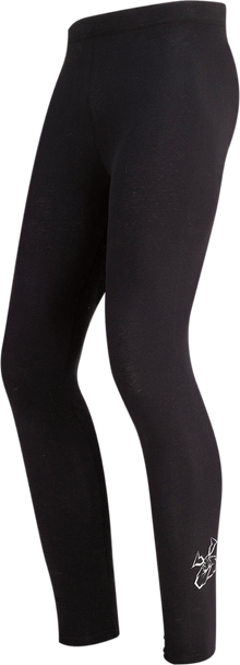MOOSE RACING Women's Agroid Leggings - Black - Small 3011-0051