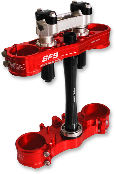 NEKEN Triple Clamp - SFS - CRF - Red 0309016