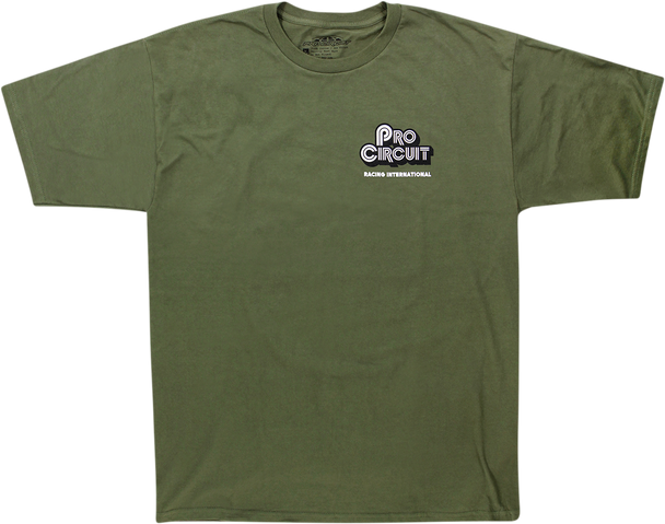 PRO CIRCUIT Pit Bike T-Shirt - Green -  Medium 6431720-020