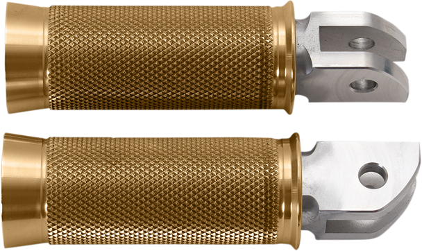 SPEED MERCHANT Cruiser Footpeg - Gold - Softail SM-HDSTCPG