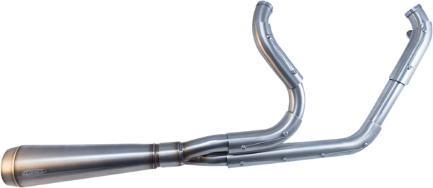 TRASK Assault 2:1 Exhaust - Stainless Steel - '07-'17 Softail TM-5060