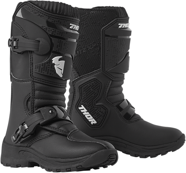 THOR Mini Blitz XP Boots - Black - Size 13 3411-0541