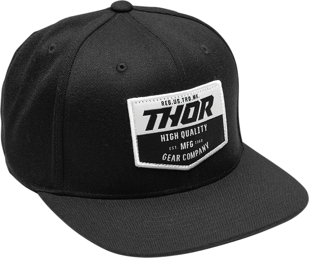 THOR Chevron Snapback Hat - Black 2501-3437