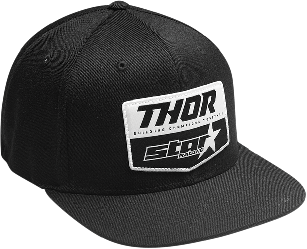 THOR Star Racing Chevron Hat - Black 2501-3403