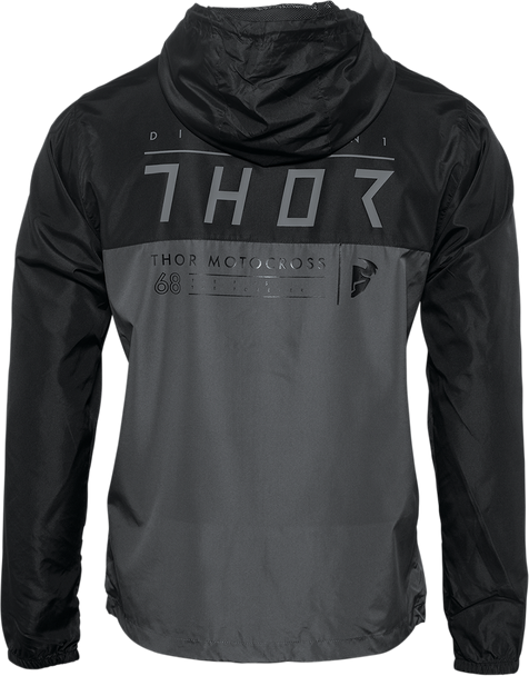 THOR Division Windbreaker - Black/Charcoal - Large 3001-1292