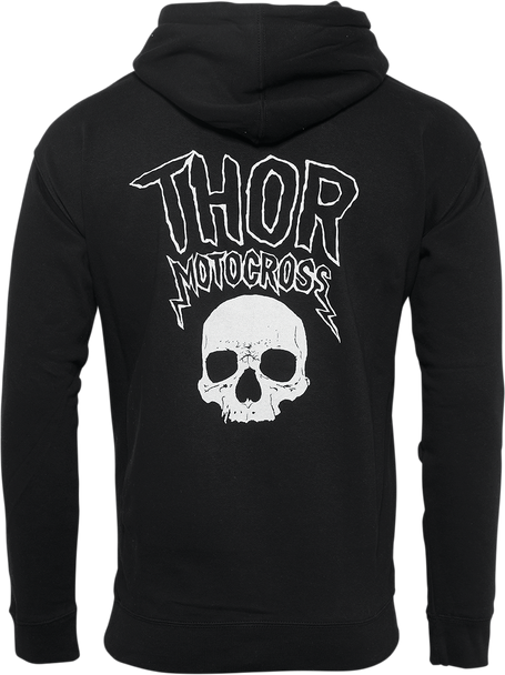 THOR Metal Fleece Pullover - Black - Large 3050-5827