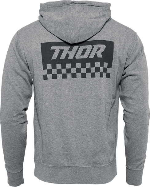 THOR Checkers Fleece Zip - Gray - Small 3050-5820