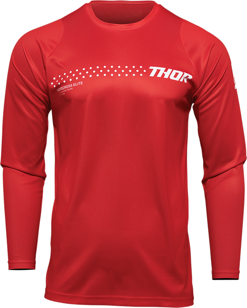 THOR Youth Sector Minimal Jersey - Red - Large 2912-2019