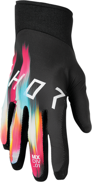 THOR Agile Theory Gloves - Black - Large 3330-6677