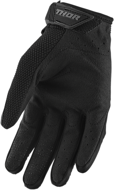 THOR Youth Spectrum Gloves - Black - Small 3332-1405