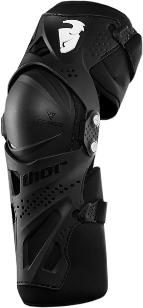 THOR Force XP Knee Guards - Black - L/XL 2704-0360